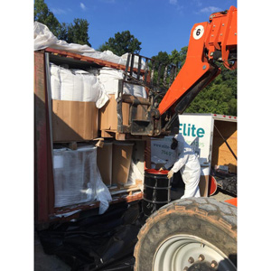 ER crews had to reclaim this no hazardous power that was impacted in this incident.